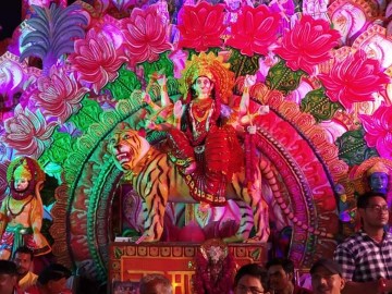 जय माँ भगवती सेवा समिति का 6वां  छप्पन भोग व विशाल देवी जागरण का हुआ आयोजन