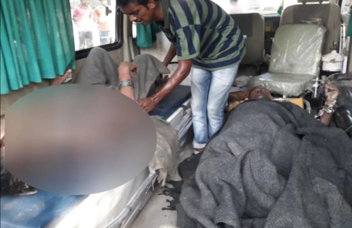 पति की मौत के बाद पत्नी ने भी तोड़ा दम, कोतवाली में दोनों ने खुद को लगाई थी आग