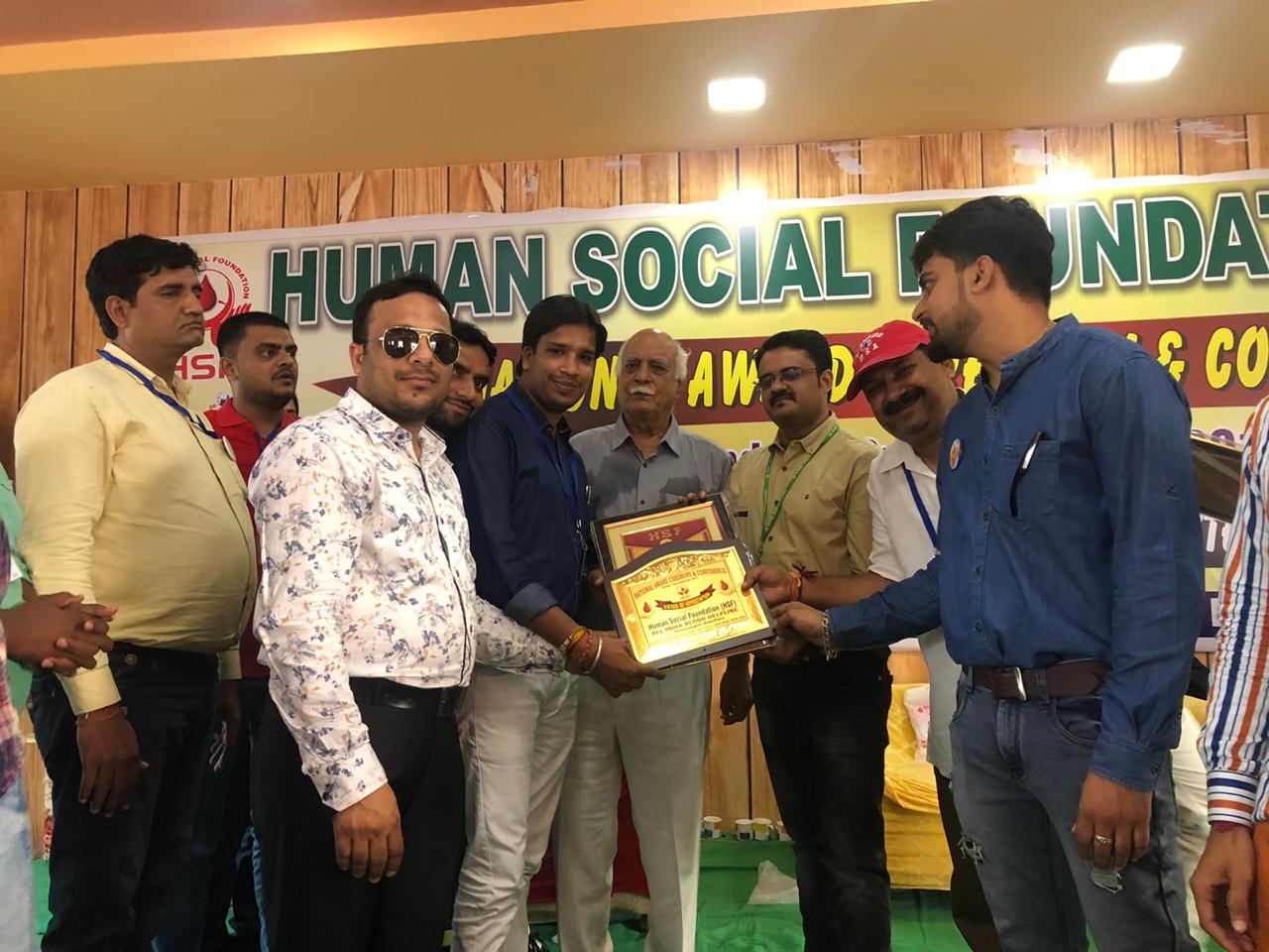 मथुरा की रक्तदाता फाउन्डेशन को राजस्थान की एसबीटीसी ने किया  संम्मानित